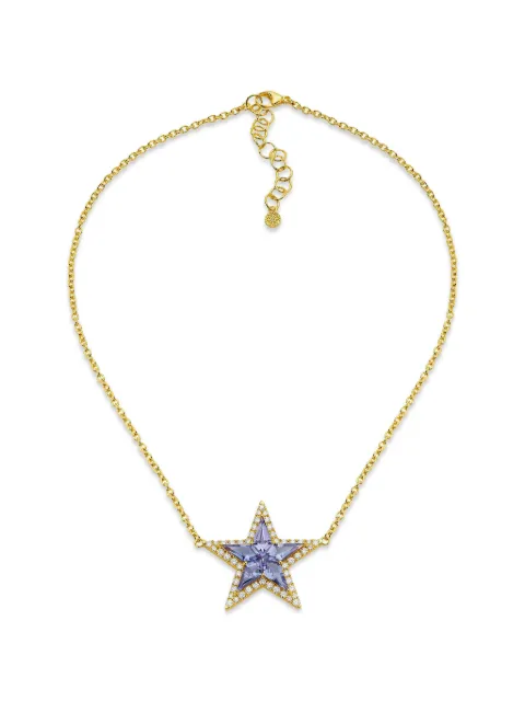 BUDDHA MAMA tanzanite and diamond necklace Gold 4126TANZ1