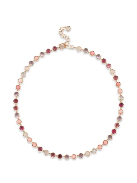 Irene Neuwirth small Classic Link multi-stone necklace Pink N138MIX2216