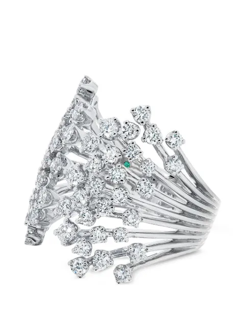 graziela Açaí diamond ring Silver AMR215