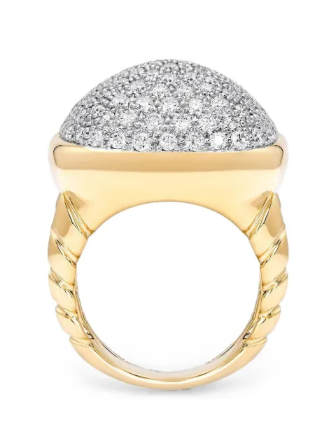 MARINA B Tigella diamond ring Gold RITG01YD65
