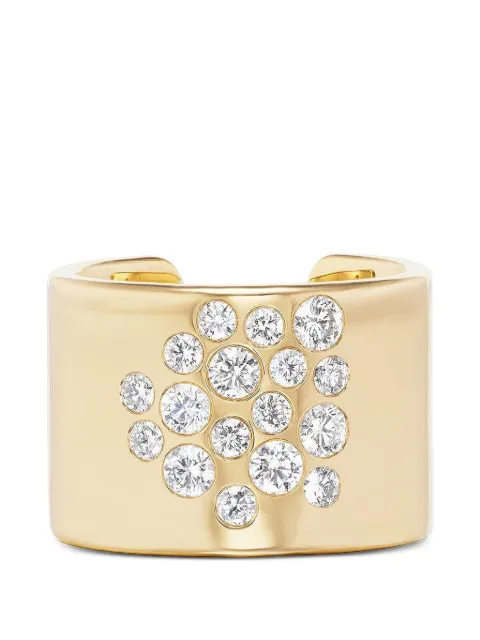 Uniform Object diamond mega cuff ring Gold R26MEGA
