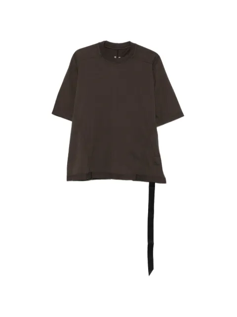Rick Owens DRKSHDW exposed-seam T-shirt Brown DU02F6252RNP