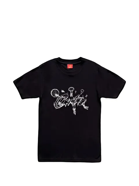 CORTEIZ Allstarz Skydiver cotton T-shirt Black 078921SS2506CASTBLCK