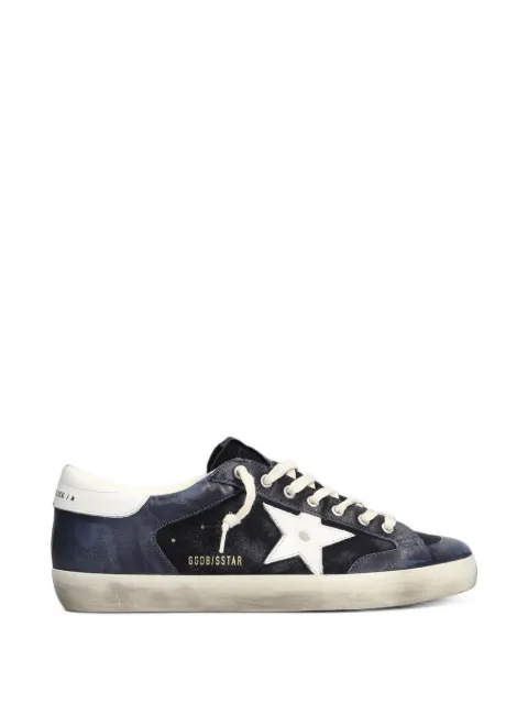 Golden Goose Super-Star distressed-effect sneakers Blue GMF00118F008620