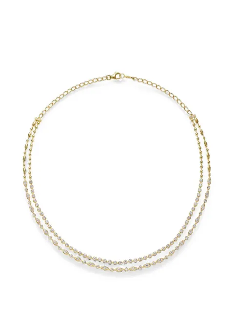 KWIAT Starry Night double-line diamond necklace Gold 167430