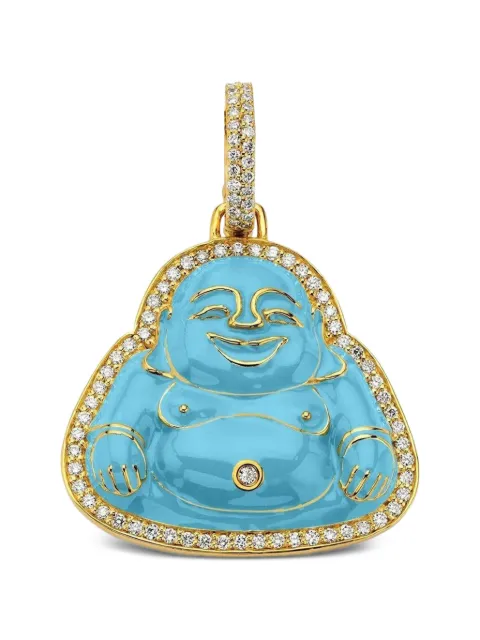 BUDDHA MAMA diamond Happy Buddha pendant Gold 4432SKY