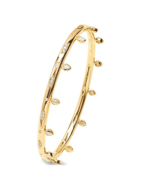 TAMARA COMOLLI Gypsy diamond bangle Gold BAGYPDR17YG