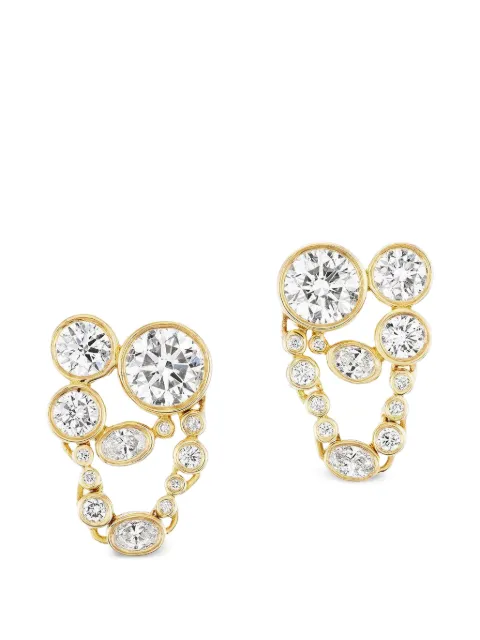Uniform Object Metal Web earrings Gold E99PRODDIA
