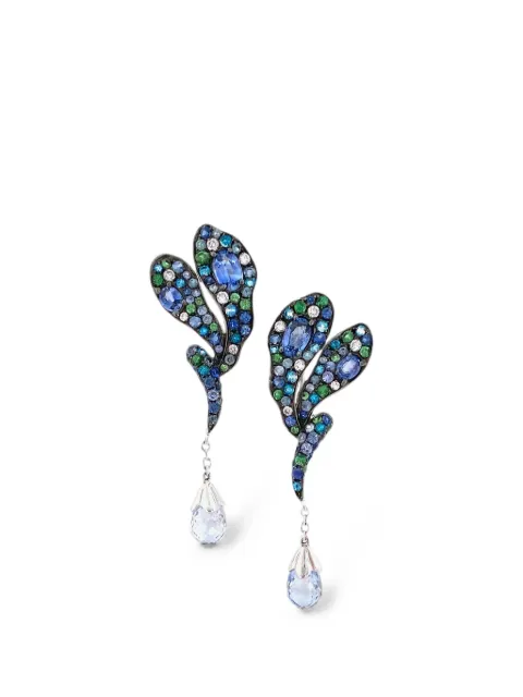 Stefere multi-stone earrings Black E0002703A01