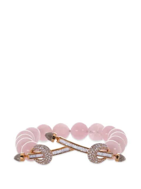 Ananya morganite and diamond chakra bracelet Gold HBR247430LM