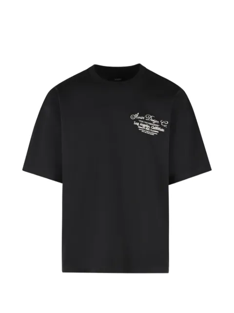 AMIRI Dreamers Chain black cotton T-shirt Black AM426JR003