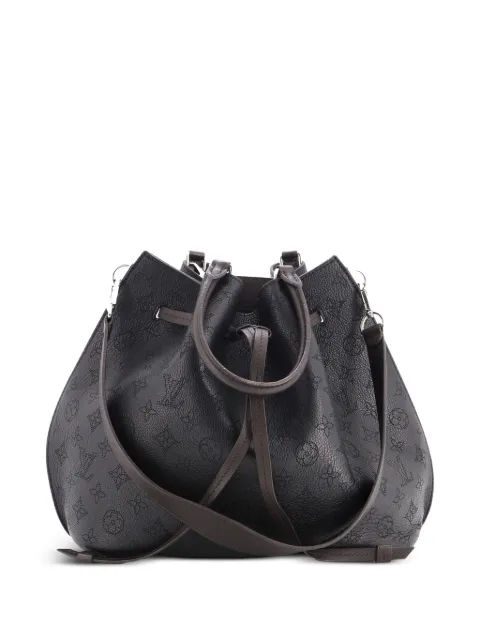 Louis Vuitton Pre-Owned Girolata Handbag Mahina Leather tote bag Black WFA517CNNCBB15ZU