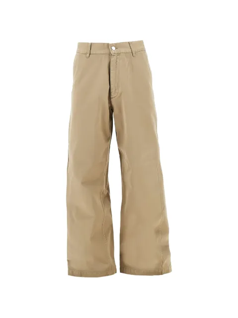 Sunflower straight-leg cotton trousers Neutrals 5150KHAKI