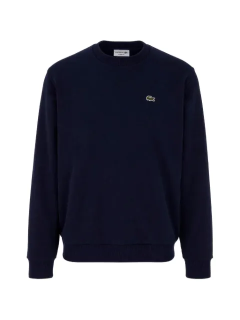 Lacoste cotton fleece sweatshirt Blue SH8868166