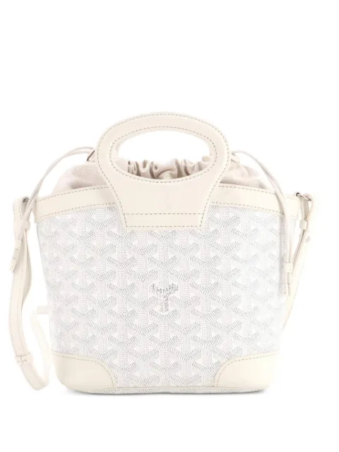 Goyard Pre-Owned Beluga Bag Coated Canvas Mini tote bag White V7MQ1D6UO5Z244NX