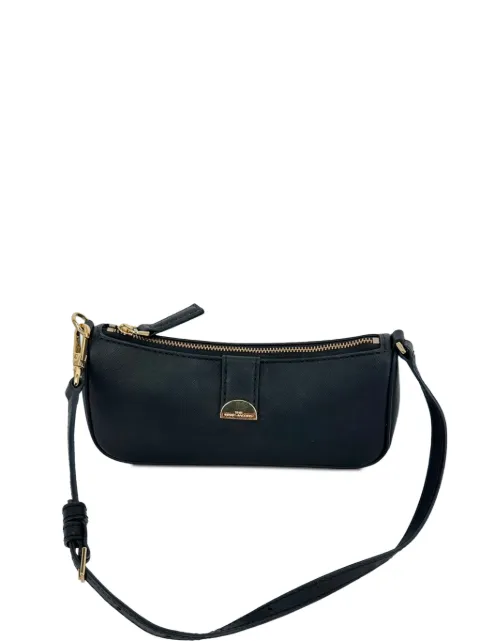 Marc Jacobs Vintage Saffiano leather shoulder bag Black RFCPUGBBA781809W