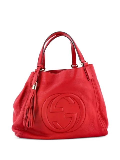 Gucci Pre-Owned Soho Leather Medium shoulder bag Red J9TC3ZM3UZC3R55M
