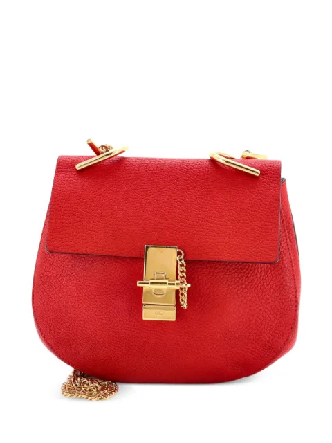 Chloé Pre-Owned Drew Leather Small crossbody bag Red 8DV6TIH2Q7MI4LMI
