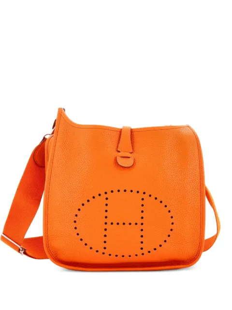 Hermès Pre-Owned Evelyne Bag Gen III Clemence PM crossbody bag Orange HZZ0JBNMQN5R45HJ