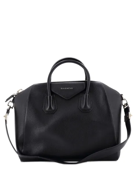 Givenchy Pre-Owned Antigona Bag Leather Medium satchel Black GMGA2QKBBW0SFO02