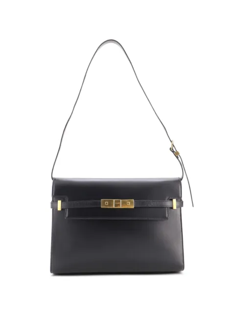 Saint Laurent Pre-Owned Manhattan Leather Medium shoulder bag Black N5OVOS3S42OXVZCJ