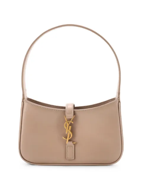 Saint Laurent Pre-Owned Le 5 a 7 Hobo Leather Mini shoulder bag Neutrals DQIW19K8VRMLQULY
