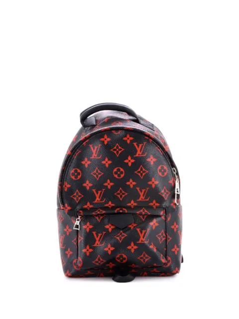 Louis Vuitton Pre-Owned Palm Springs Limited Edition Monogram Infrarouge PM backpack Black 0DSOWWIC65PYXMKK