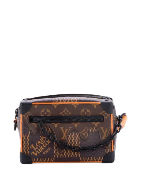 Louis Vuitton Pre-Owned Nigo Soft Trunk Bag Limited Edition Giant Damier and Monogram Canvas Mini crossbody bag Brown MNSOXP7TIVCZJYFT