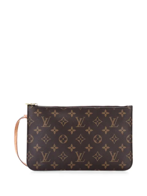 Louis Vuitton Pre-Owned Neverfull Pochette Monogram Canvas Large pouch Brown VYKTPKXAG6C1K56D