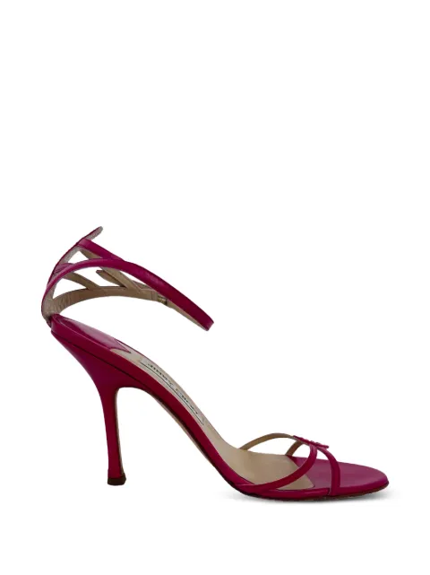 Jimmy Choo Pre-Owned ankle-strap sandals Pink RFCPUGBSH781765W