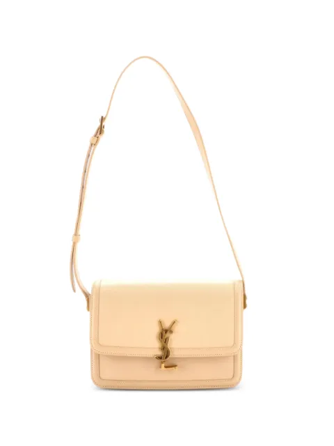 Saint Laurent Pre-Owned Solferino Bag Leather Medium shoulder bag Neutrals ZJQZAAPLJQ5FF9GZ