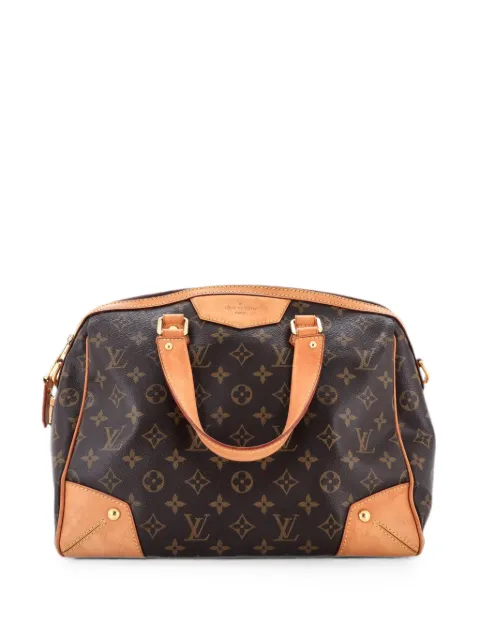 Louis Vuitton Pre-Owned Retiro Handbag Monogram Canvas PM satchel Brown QGK1YFF9THI1NH17