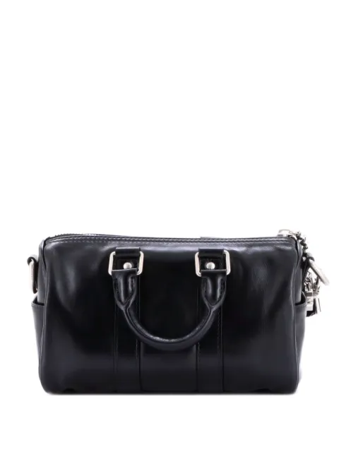 Louis Vuitton Pre-Owned Keepall Cargo Bandouliere Bag Calfskin with Monogram Leather 25 travel bag Black QBQTEXINMFEI2RFM