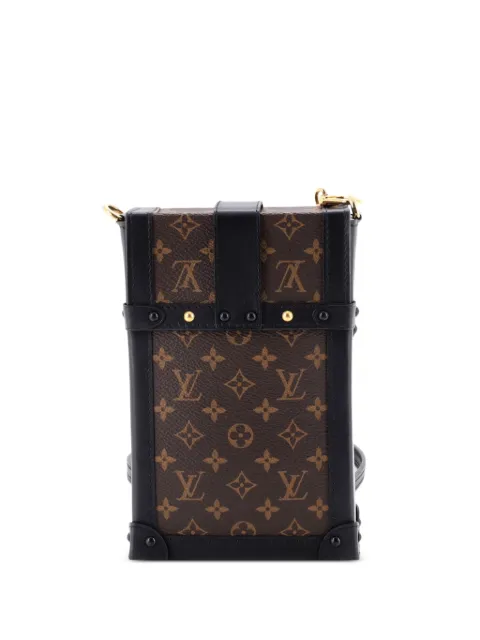 Louis Vuitton Pre-Owned Vertical Trunk Pochette Monogram Canvas crossbody bag Brown OYG676SP67FRSJHF