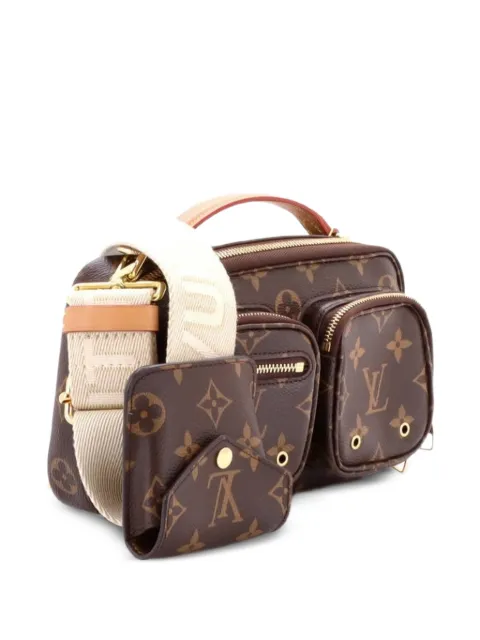 Louis Vuitton Pre-Owned Utility Monogram Canvas crossbody bag Brown OG6M29LZQBEULJFC