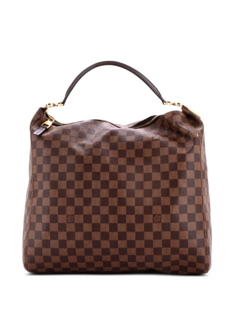 Louis Vuitton Pre-Owned Portobello Handbag Damier GM hobo bag Brown GIYAAXYW3K4KCBQB