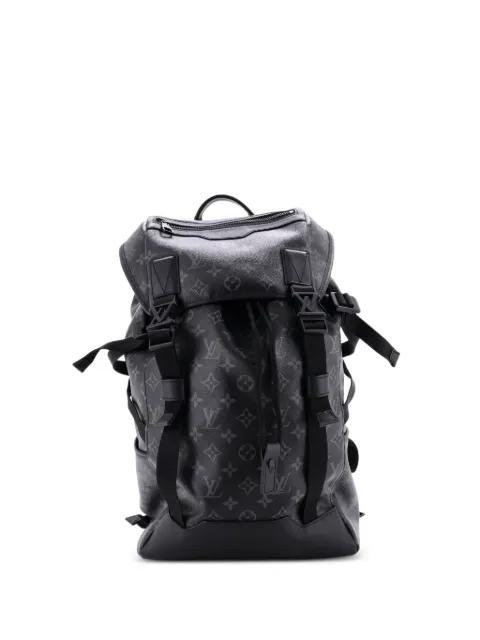 Louis Vuitton Pre-Owned Getaway Monogram Eclipse Canvas backpack Black EPJFA0VHGG7M3A8W