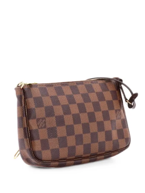 Louis Vuitton Pre-Owned Pochette Accessoires Damier clutch bag Brown NIMECFD26ACFK2OQ