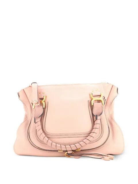 Chloé Pre-Owned Marcie Leather Medium shoulder bag Pink 1Y5J68N6IK9N37CR