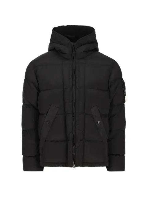 Stone Island 4100019 Nylon Metal in ECONYL® jacket Black L2S154100019S0019