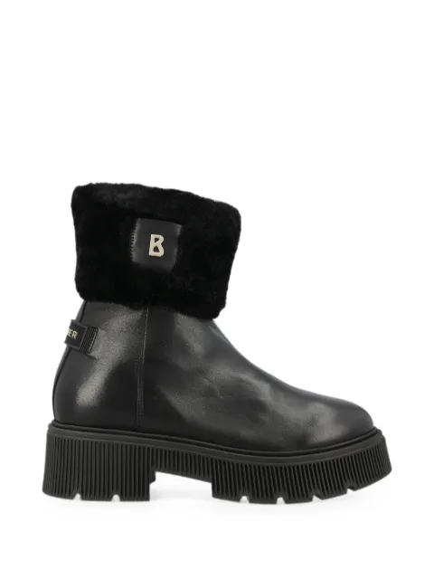 BOGNER Turin 6 logo-plaque ankle boots Black 22642302