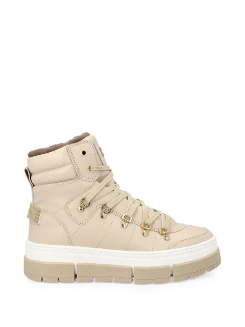 BOGNER lace-up leather boots Neutrals 22646403004