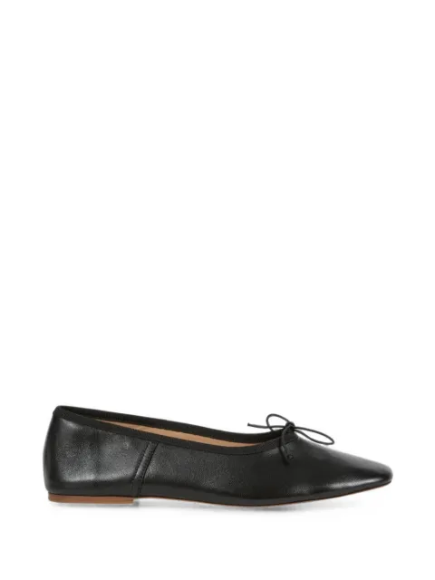 A.P.C. bow-detail ballet flats Black PXBVKF53345