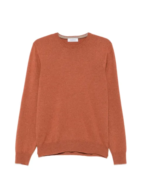 Gran Sasso crew-neck long-sleeve sweater Orange 5516719690