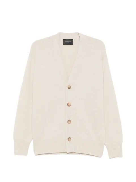 Gran Sasso button-up V-neck cardigan Neutrals 2318825051