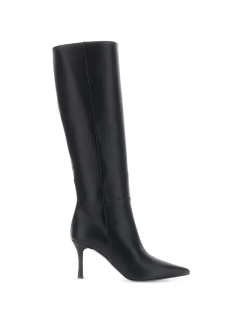 Pollini Aria pointed-toe knee-length boots Black SA26017M1PTE0000
