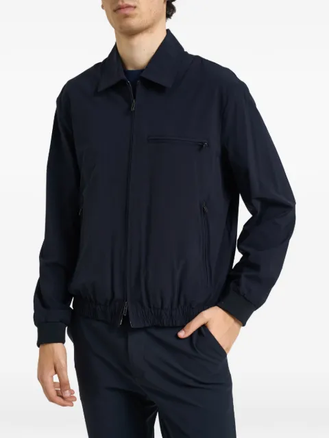 Emporio Armani nylon twill Travel Essential jacket Blue EM006381AF21368