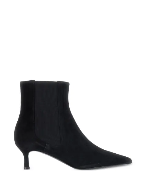 Pollini pointed-toe ankle boots Black SA21025M1PTA0