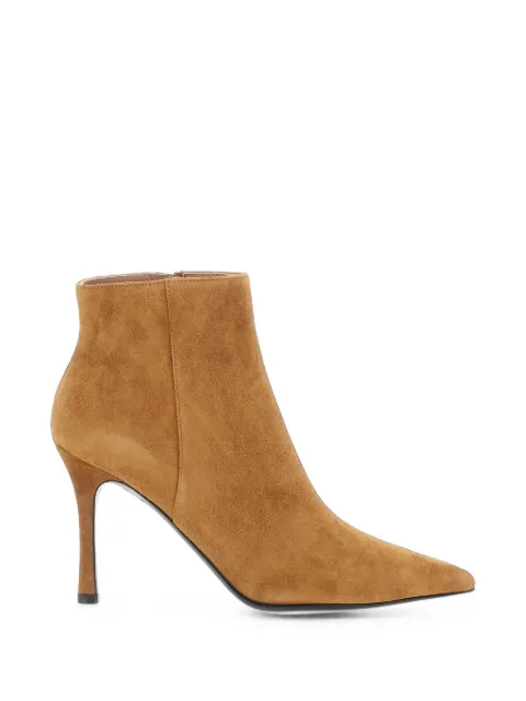 Pollini pointed-toe ankle boots Brown SA21017M1PTA0210