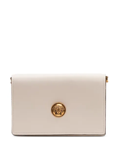 Versace Medusa plaque leather mini bag White 10264871A17449